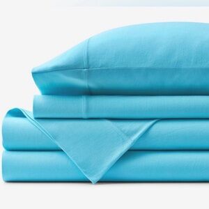 Set of 2 The company store pillow sham in Turquoise